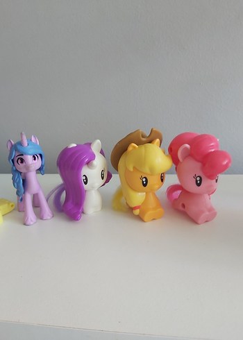 Beden Renkli My Little Pony Figürleri Seti