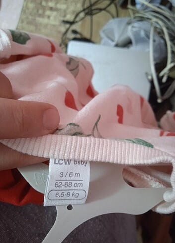 LC Waikiki Kız bebek 3-6 ay alt üst takım uzun kollu