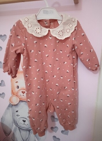 Kız bebek tulum 0-3 ay