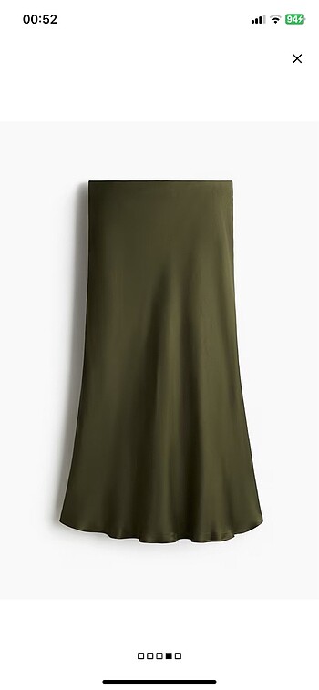 H&M saten etek