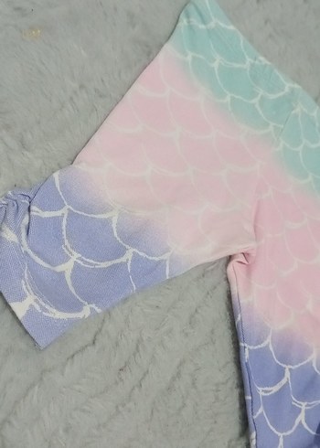 Civil Kız Çocuk Pastel Renkli Fırfırlı Tayt