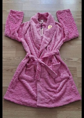 xl Beden pembe Renk Juicy Couture Ultra Yumuşak Sabahlık