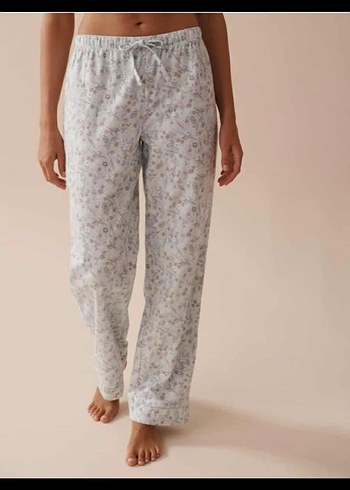 s Beden gri Renk La Vie En Rose Pamuk Pijama Takımı