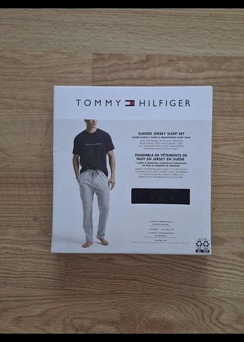 Tommy Hilfiger Kırmızı Pijama Takımı - Görsel 6