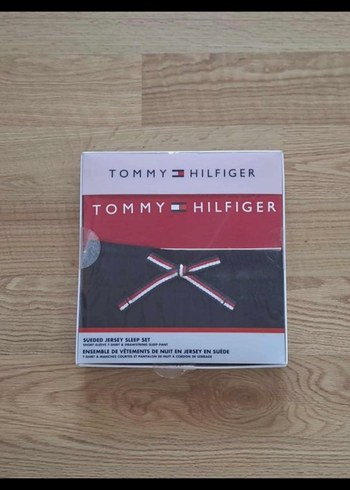 Tommy Hilfiger Kırmızı Pijama Takımı - Görsel 7