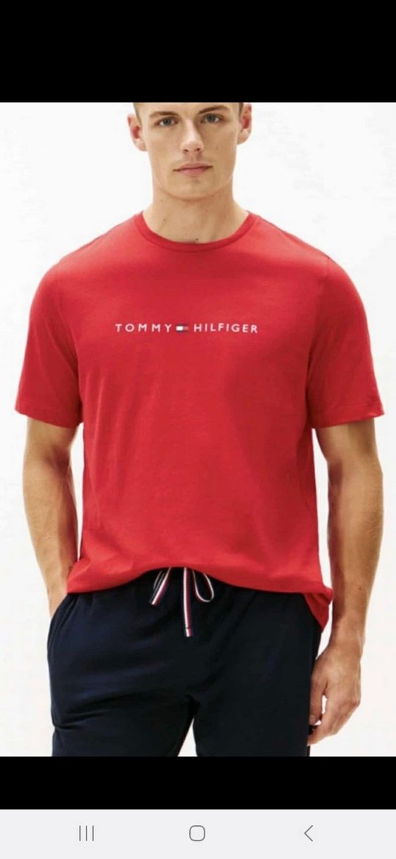 Tommy Hilfiger Kırmızı Pijama Takımı - Görsel 3