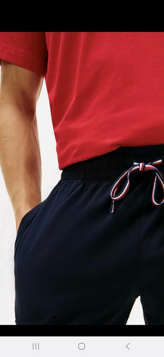 Tommy Hilfiger Kırmızı Pijama Takımı - Görsel 2