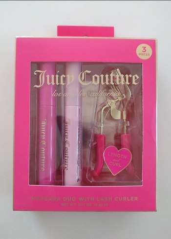Juicy Couture Juicy Couture Pembe Pastel Maskara Seti