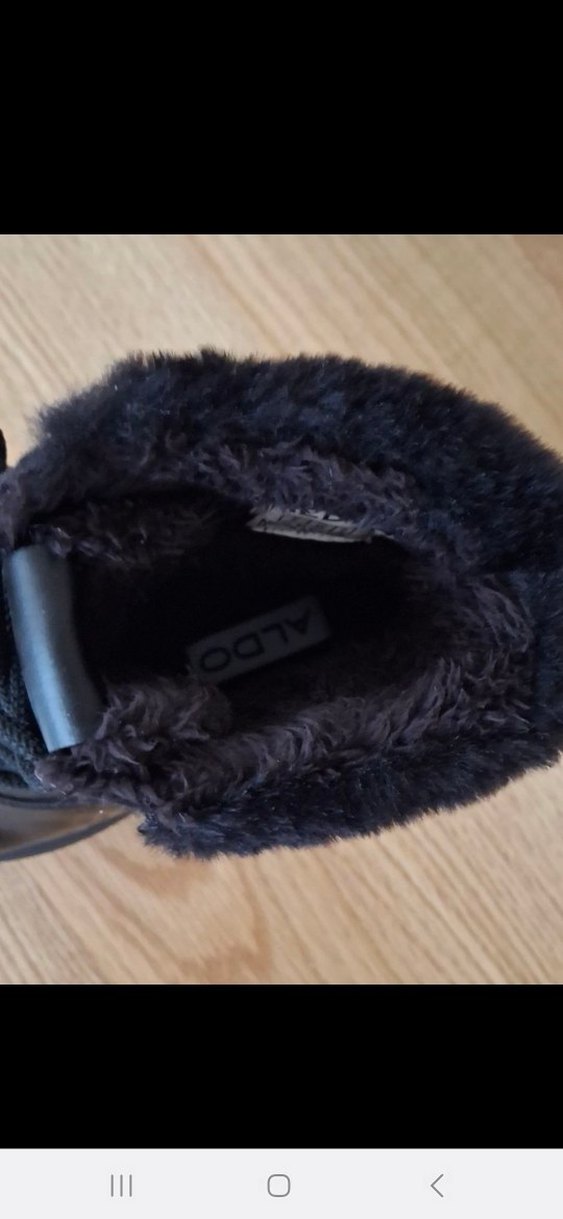 Siyah Kürklü Kadın Botu Kar Botu - Görsel 5