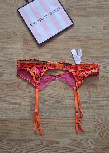 Victoria's secret tropikal desenli Jartiyer - Görsel 4