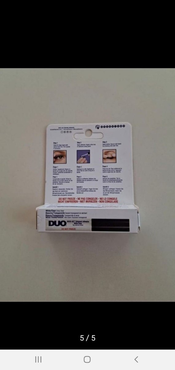 Duo Takma Kirpik ve Yapıştırıcı - Görsel 4