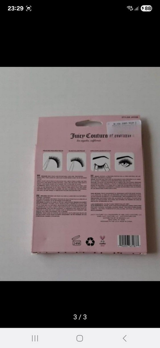 Juicy Couture Kirpik Uygulama Seti Pembe - Görsel 3