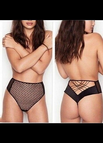 m Beden siyah Renk Victoria's Secret String