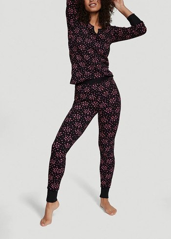 xxl Beden siyah Renk Victoria's secret Pijama Termal