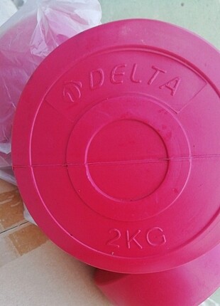 2kg.lık 2 adet dambıl 