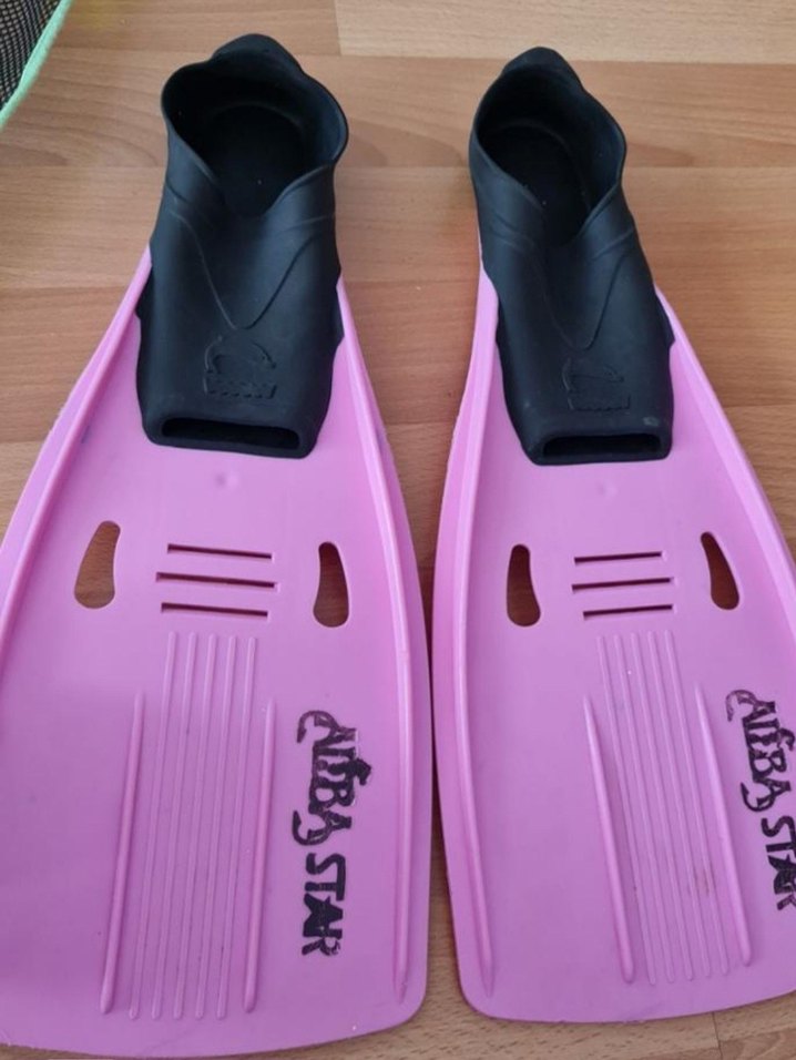 Çocuklar için Pembe Yüzme Paleti - Görsel 2