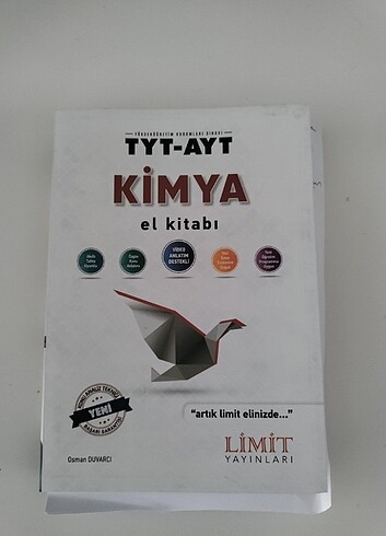 Tyt Ayt Kimya Limit El Kitabı 