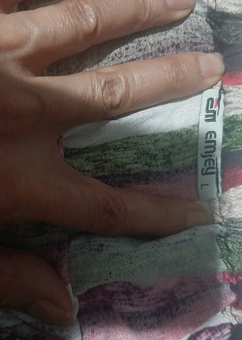 Renkli Çizgili Bohem Mini Tulum - Görsel 5