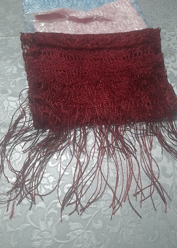 Dantel Detaylı Bohem Kadın Şal - Görsel 2