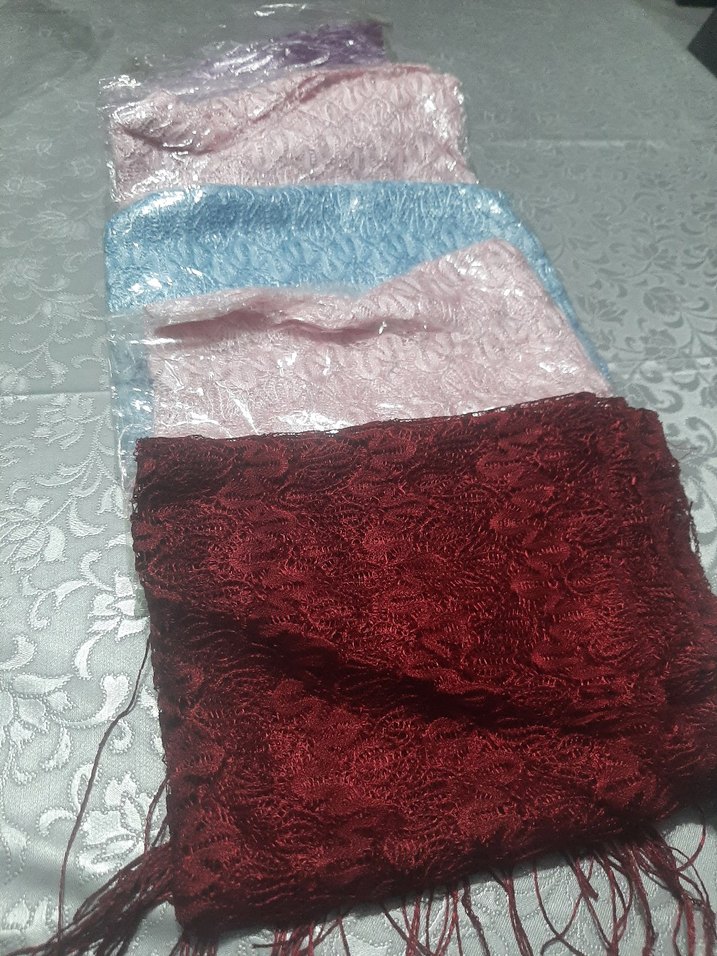 Dantel Detaylı Bohem Kadın Şal - Görsel 4