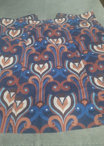 Zara Bohem Desenli Mini Etek - Görsel 6