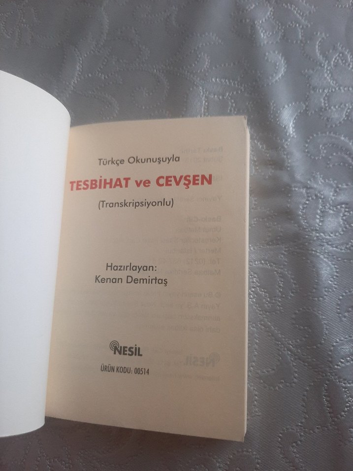 Türkçe Okunuşlu Tesbihat ve Cevşen Kitabı - Görsel 3