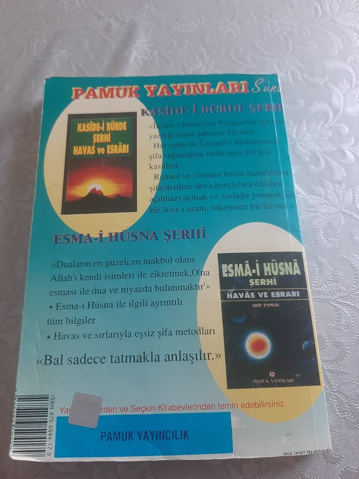 Yasin, Tebareke, Fetih ve Şifalı Dualar Kitabı - Görsel 2