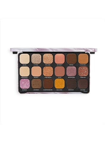  Beden Renk Revolution forever flawless nude silk palette