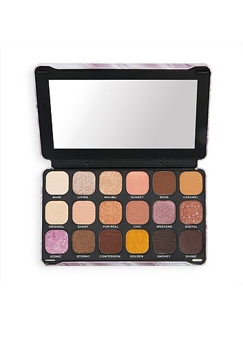  Beden Revolution forever flawless nude silk palette