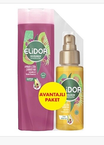 Elidor Doğanın Enerjisi Saç Bakım Şampuanı 200 ml