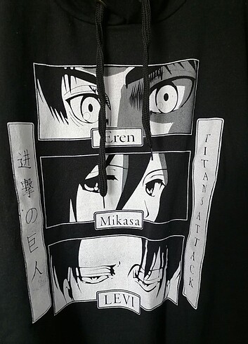 xl Beden Attack On Titan Unisex Oversize sweatshirt 