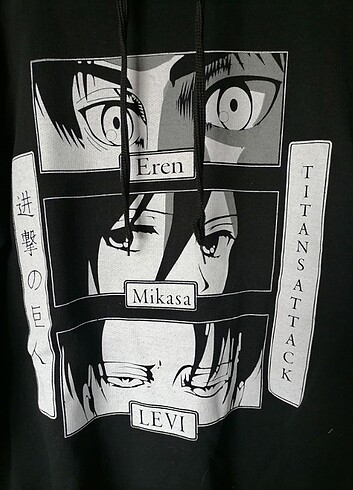 Diğer Attack On Titan Unisex Oversize sweatshirt 