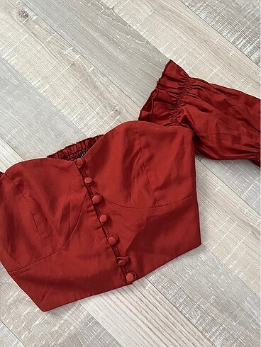 Trendyol & Milla Crop Bluz
