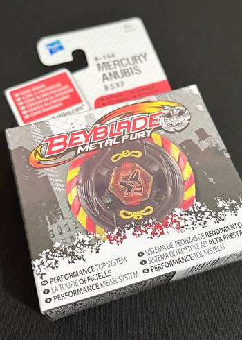  Beyblade Metal Fury Mercury Anubis B-166