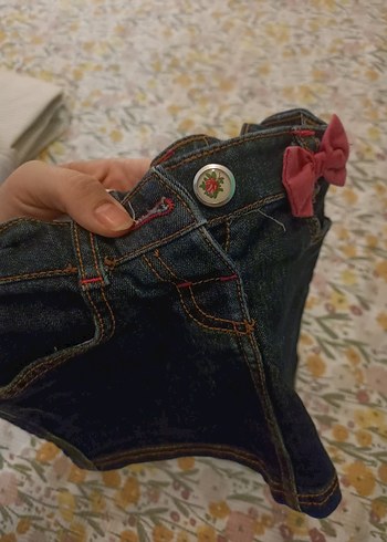 Kız çocuk kot etek - Görsel 5