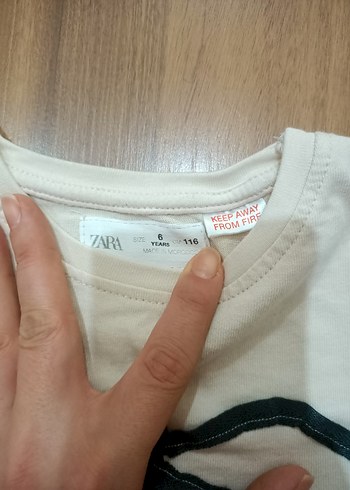 Zara çocuk t-shirt bluz - Görsel 2