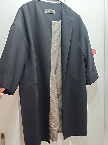 Salaş siyah parka - Görsel 6