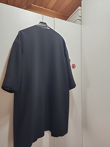 Salaş siyah parka - Görsel 8