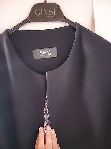 Salaş siyah parka - Görsel 9