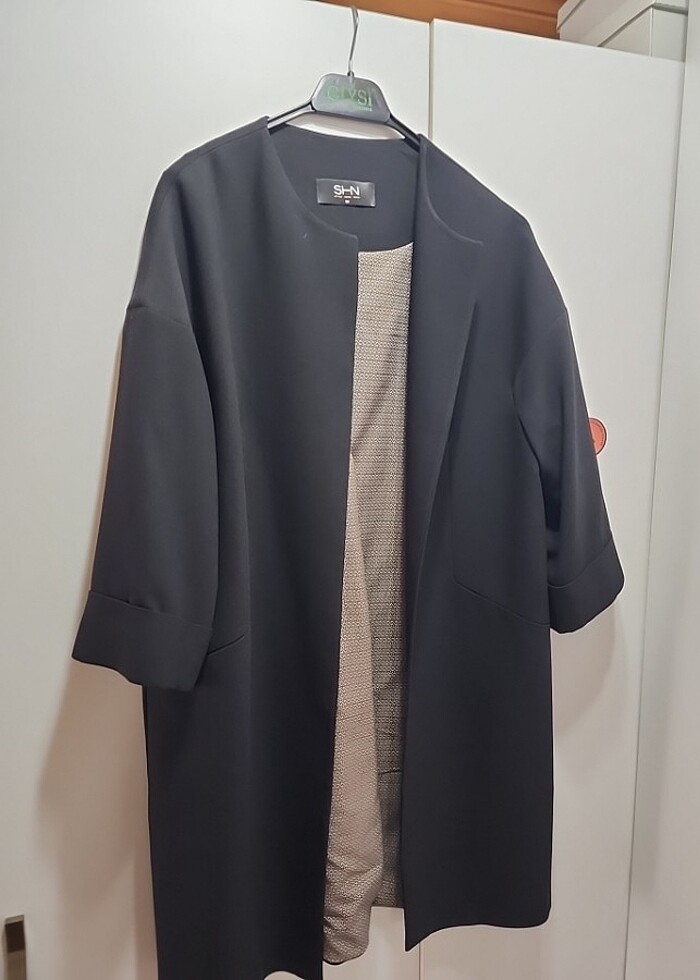 Salaş siyah parka - Görsel 3