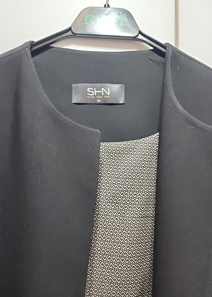 Salaş siyah parka - Görsel 4