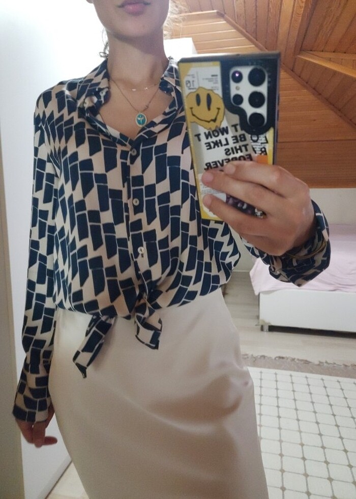 MANGO gömlek - Görsel 5