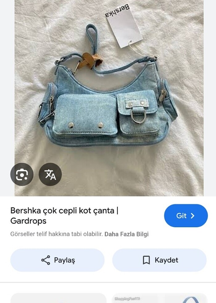 Bershka kot çanta - Görsel 3
