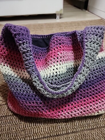 Örgü çanta - Görsel 2