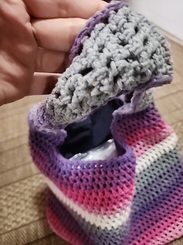 Örgü çanta - Görsel 4