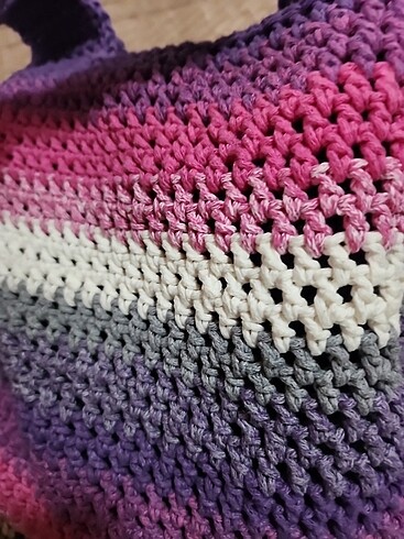 Örgü çanta - Görsel 5