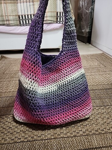 Örgü çanta - Görsel 8