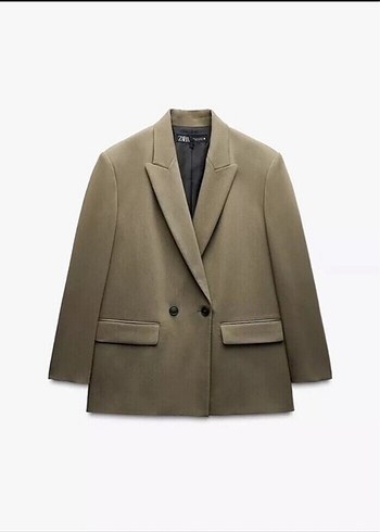Zara Haki Blazer Ceket