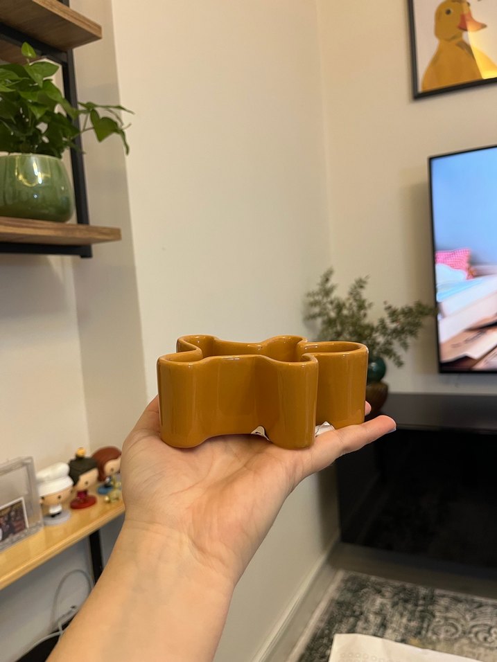 Kahverengi Zencefilli Adam tabak - Görsel 3