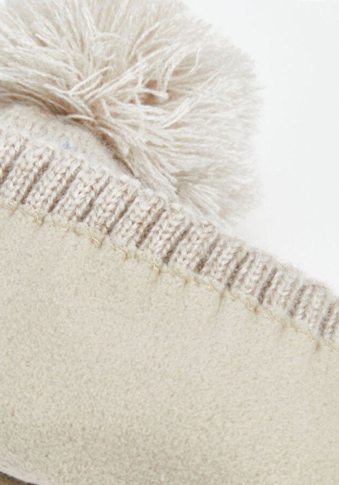 Renkli Desenli Bohem Örgü Bere - Görsel 3